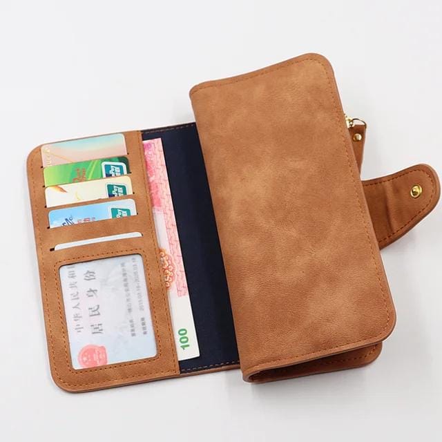 Girl’s Faux Leather Plain Clutch - Image 3