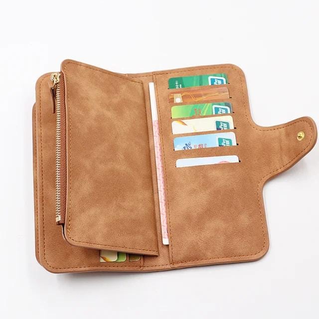 Girl’s Faux Leather Plain Clutch - Image 2