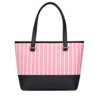 Women’s Stylish Pink Tote Bag with Shoulder Strap – Premium Ladies Handbag