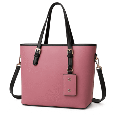 Women’s PU Leather Plain Shoulder Bag | Bago Lahore