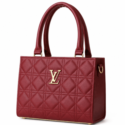 Women’s PU Leather Plain Shoulder Bag