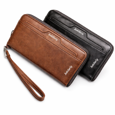 Baellerry Men’s Long Zipper Wallet