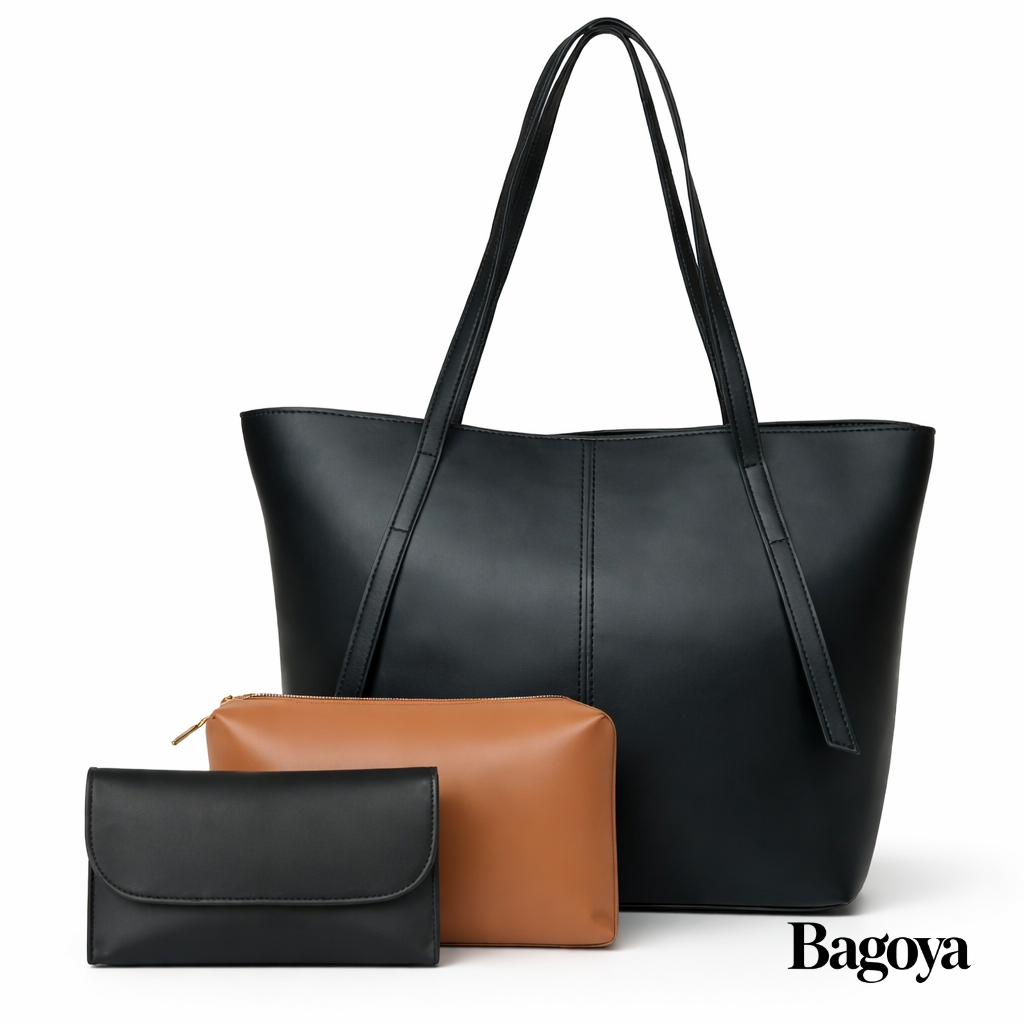 Women’s PU Leather Printed Tote Bag in Lahore Pakistan | Bagoya