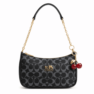 Houndstooth Crescent Shoulder Bag Price in Pakistan | Bagoya.com