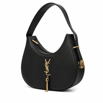 Premium Black Leather Shoulder Bag for Women in Pakistan | Bagoya