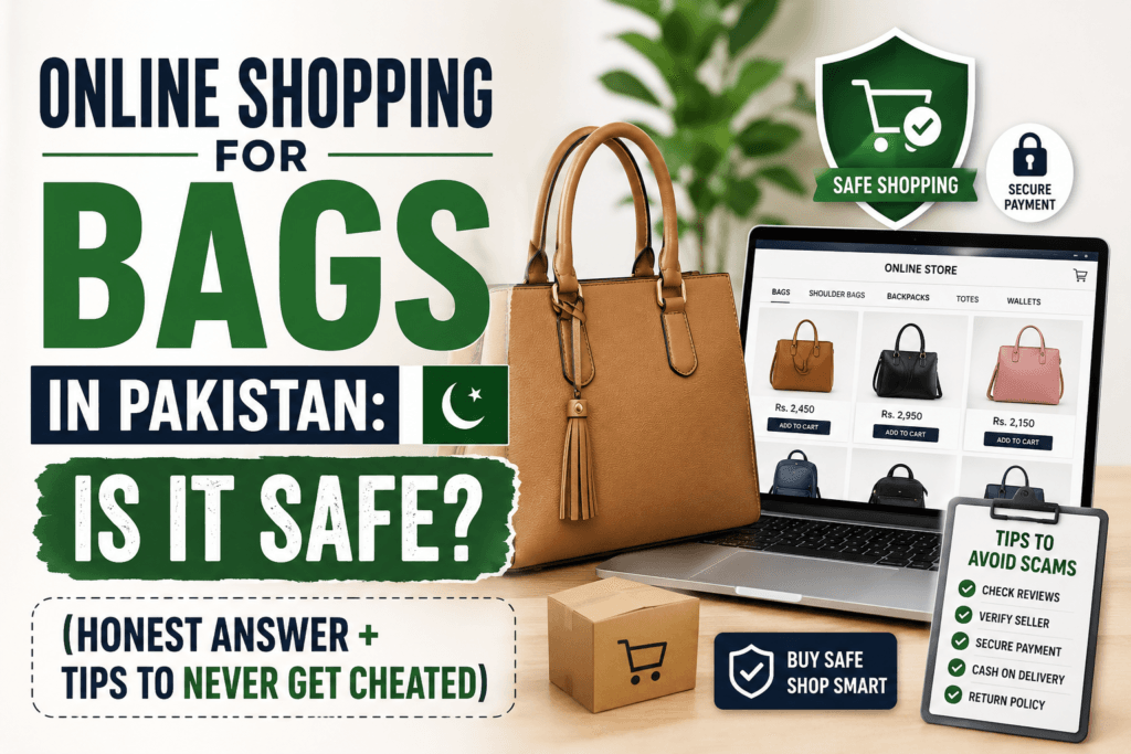 Online Shopping for Bags in Pakistan: Is It Safe?