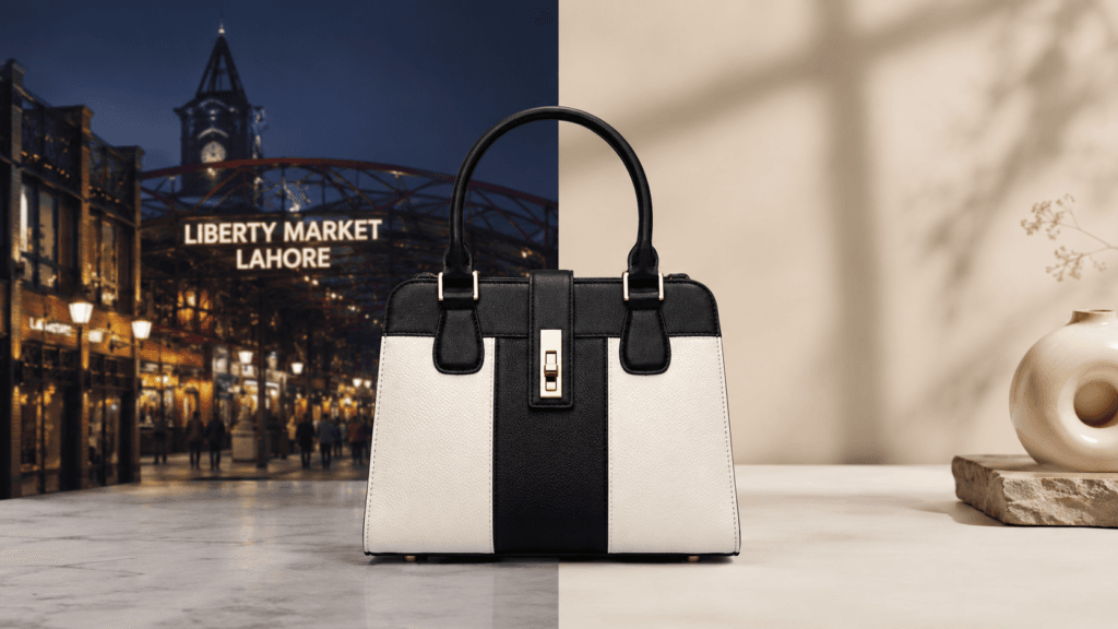 Looking for the best ladies bags in Lahore? Read our detailed comparison of Liberty Market vs Online Shopping at bagoya.com. Find prices, quality, and trends!