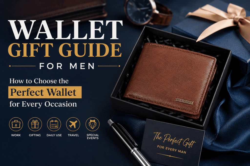 Wallet Gift Guide for Men: How to Choose the Perfect Wallet for Every Occasion