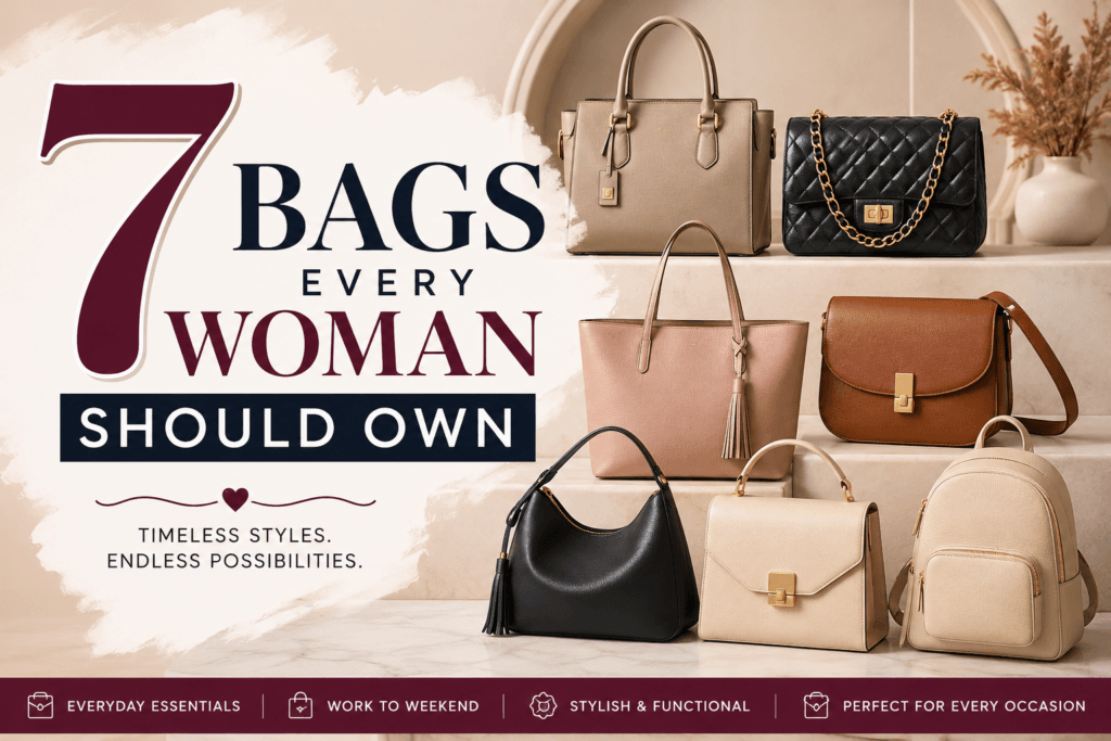 7 Bags Every Woman Should Own