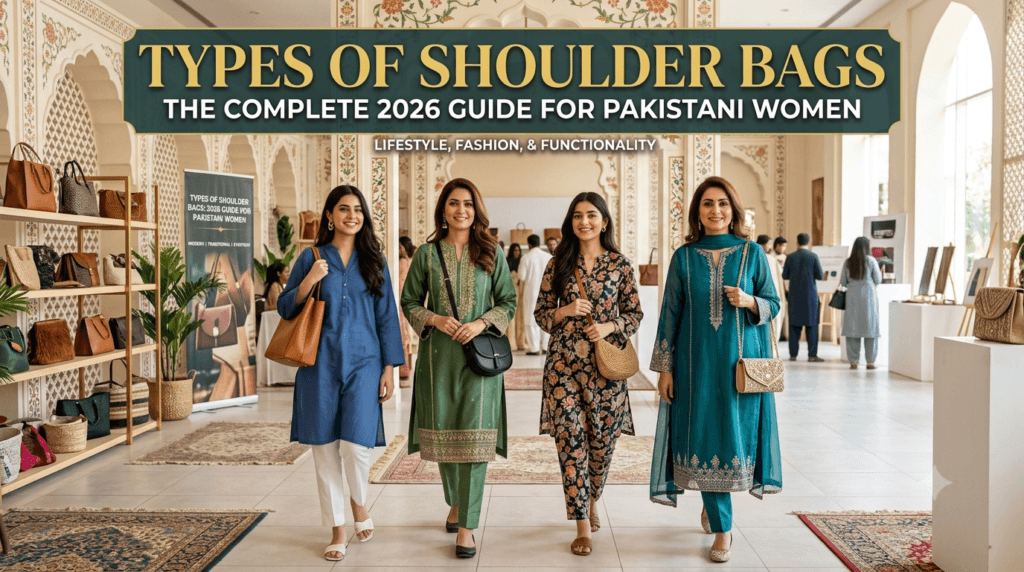 Types of Shoulder Bags: The Complete 2026 Guide for Pakistani Women